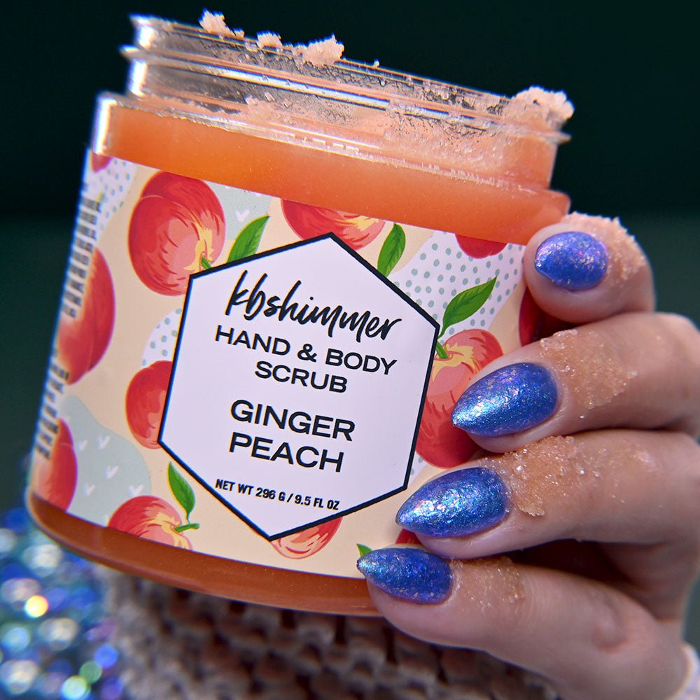 Hand & Body Scrub by KBShimmer | Ginger Peach
