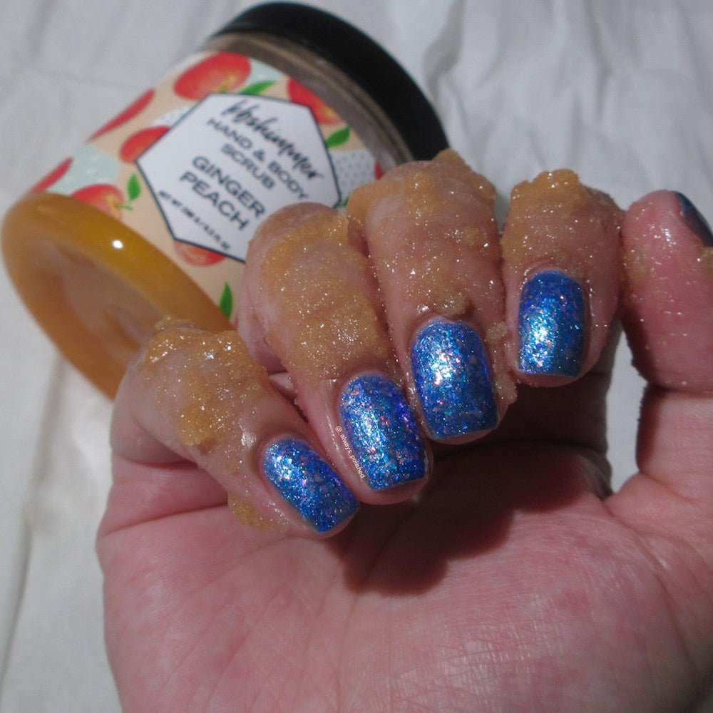 Hand & Body Scrub by KBShimmer | Ginger Peach