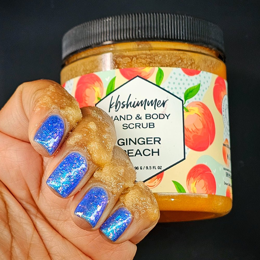 Hand & Body Scrub by KBShimmer | Ginger Peach