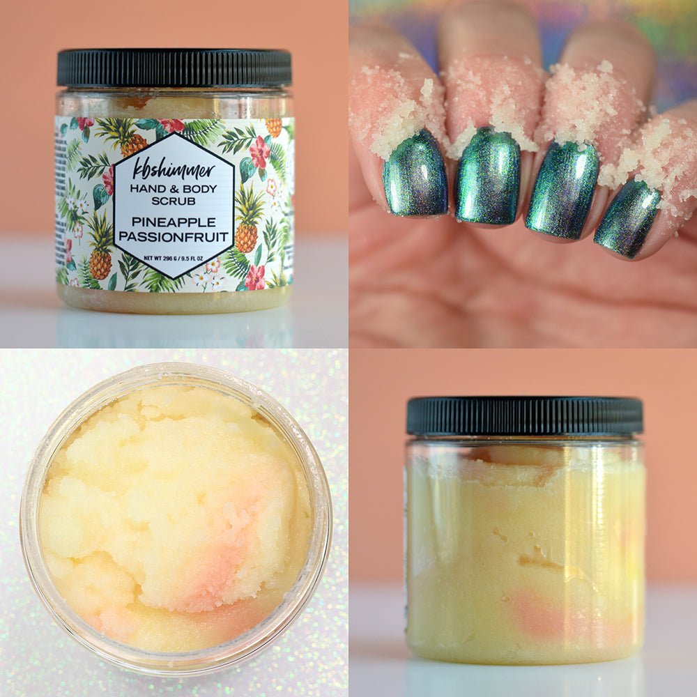 Hand & Body Scrub by KBShimmer | Pineapple Passionfruit
