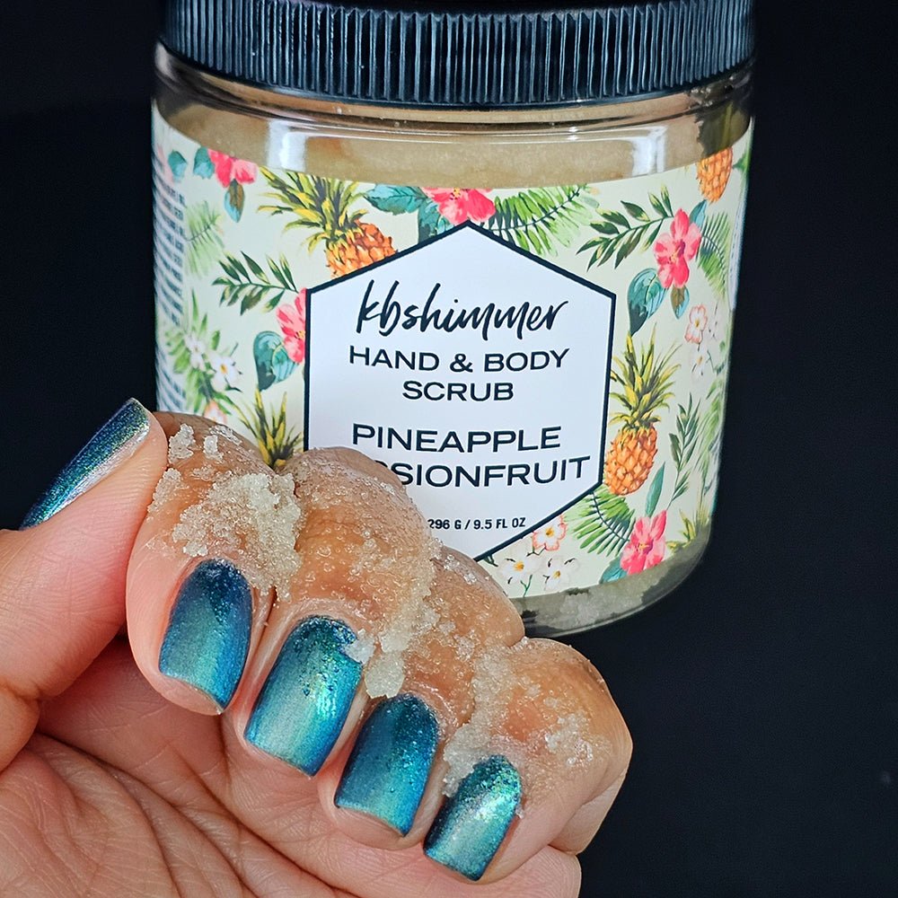 Hand & Body Scrub by KBShimmer | Pineapple Passionfruit
