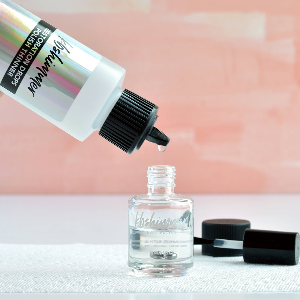 Restoration Drops by KBShimmer | Nail Polish Thinner