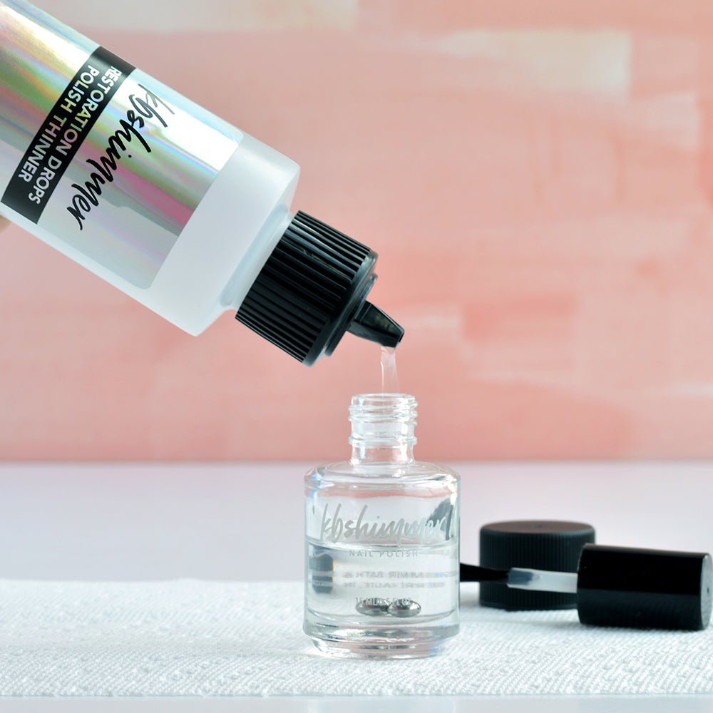 Restoration Drops by KBShimmer | Nail Polish Thinner