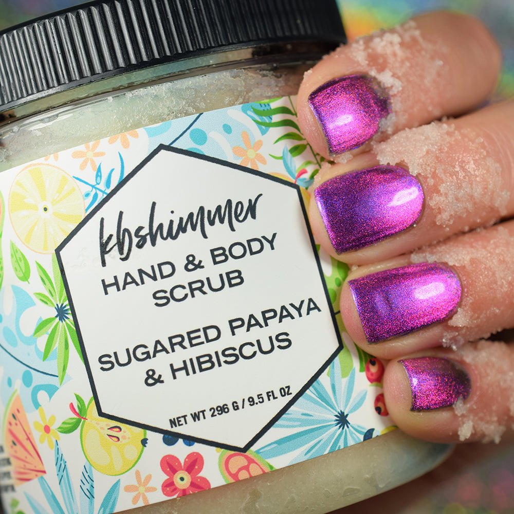 Hand & Body Scrub by KBShimmer | Sugared Papaya & Hibiscu