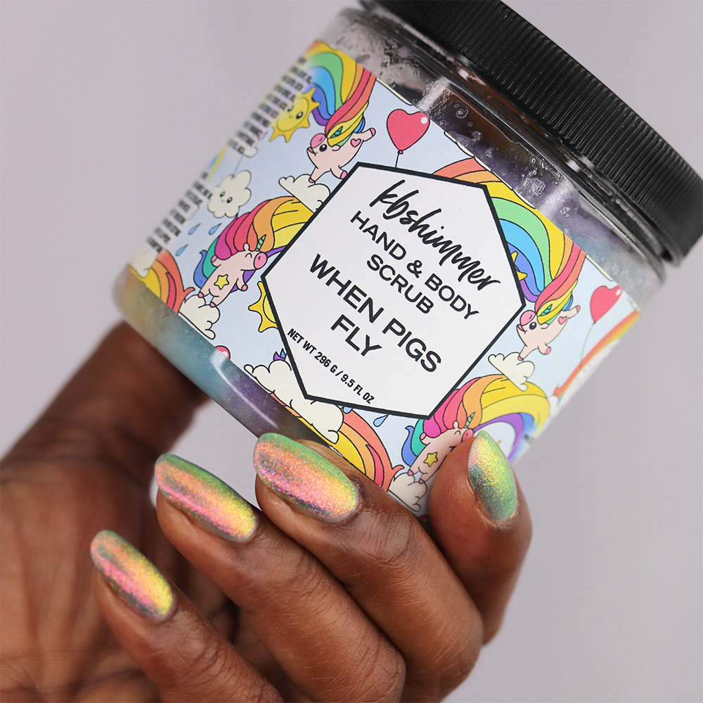 Hand & Body Scrub by KBShimmer | When Pigs Fly