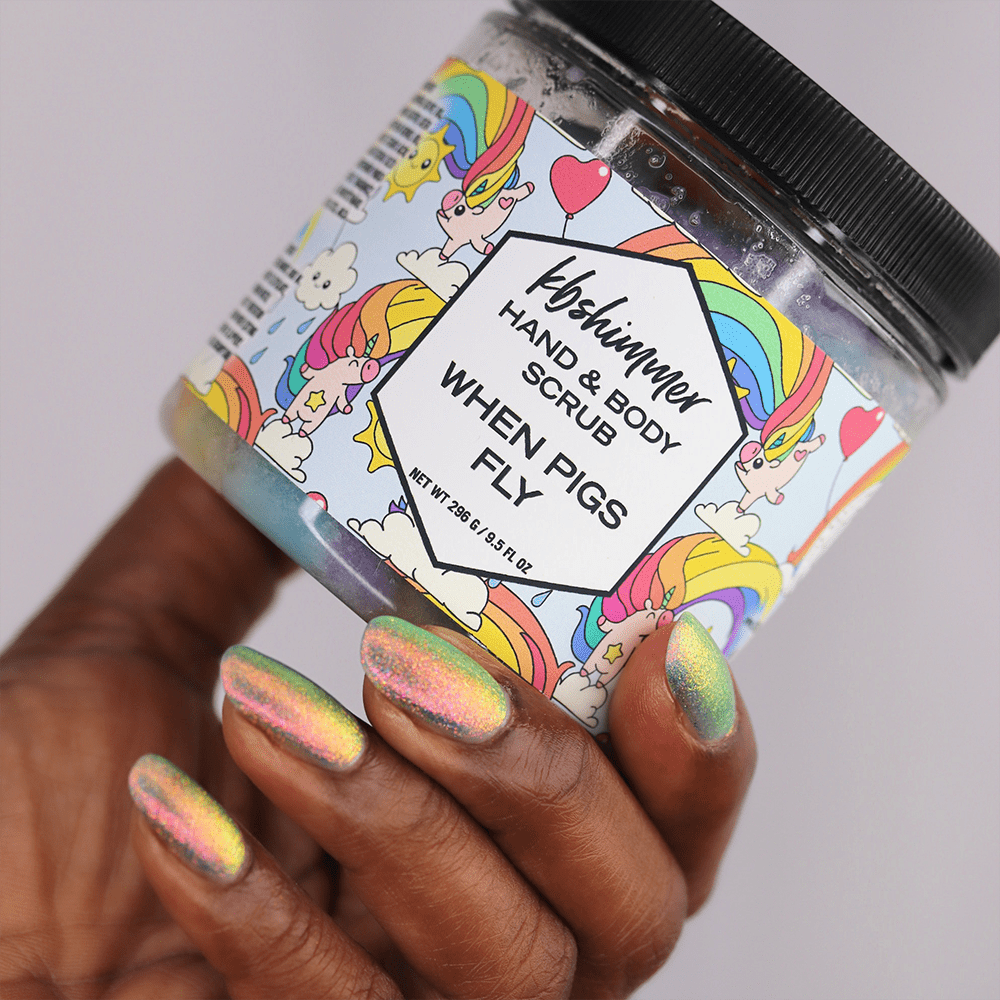 Hand & Body Scrub by KBShimmer | When Pigs Fly