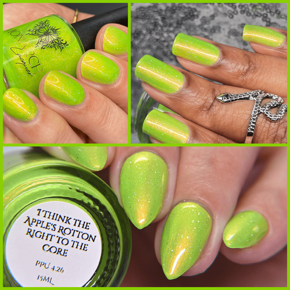 Monarch Lacquer | I Think the Apple's Rotten Right to the Core