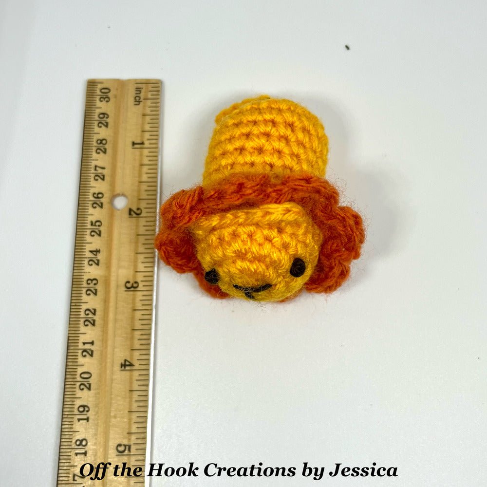 Off the Hook Creations by Jessica | Crochet Lion Toy