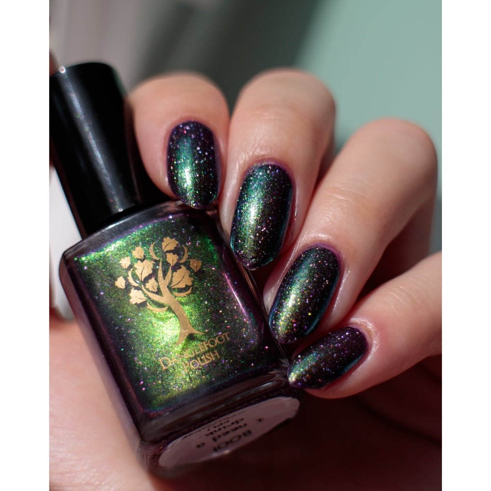 Danglefoot Nail Polish | Boo! I need a drink.