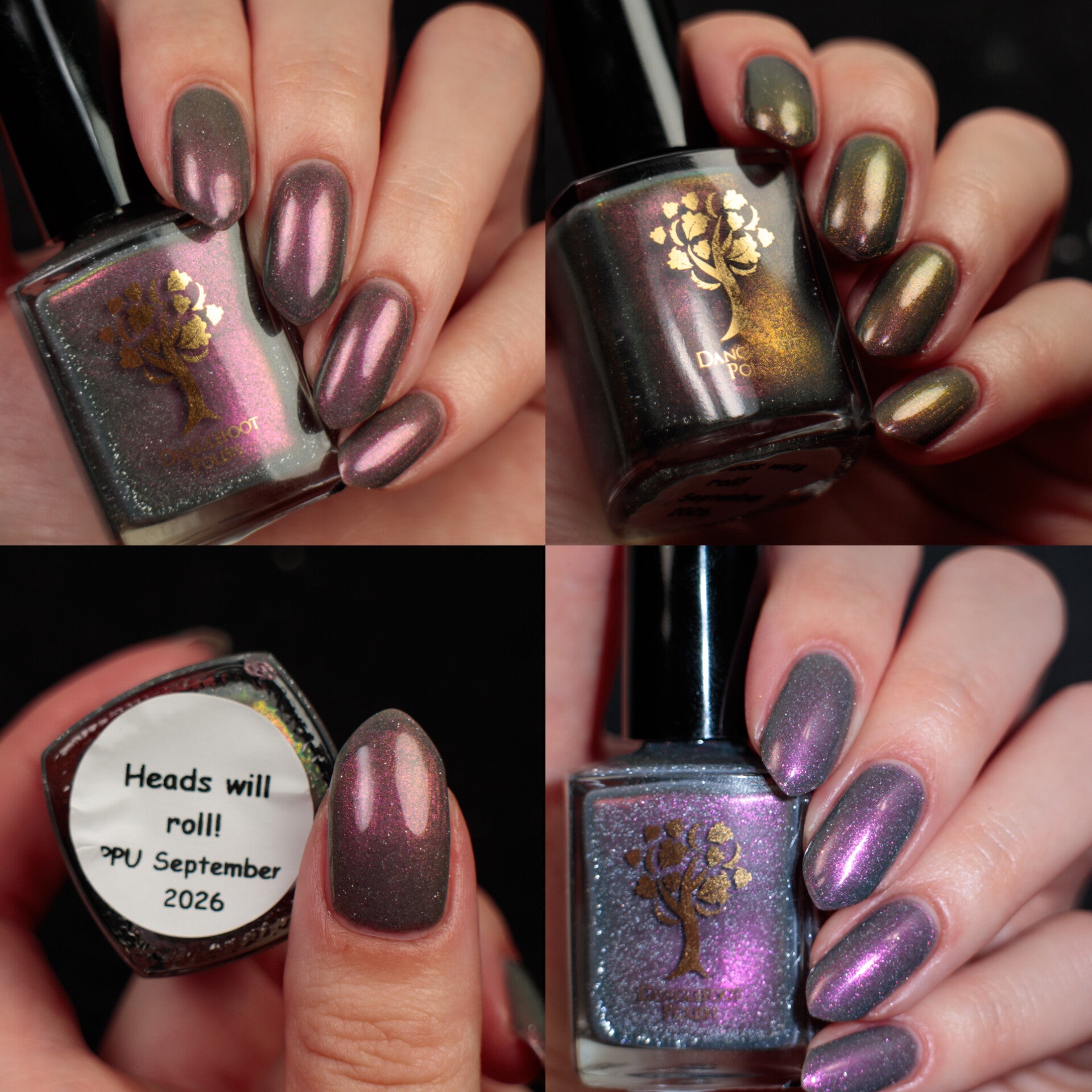 Danglefoot Nail Polish | Heads will roll