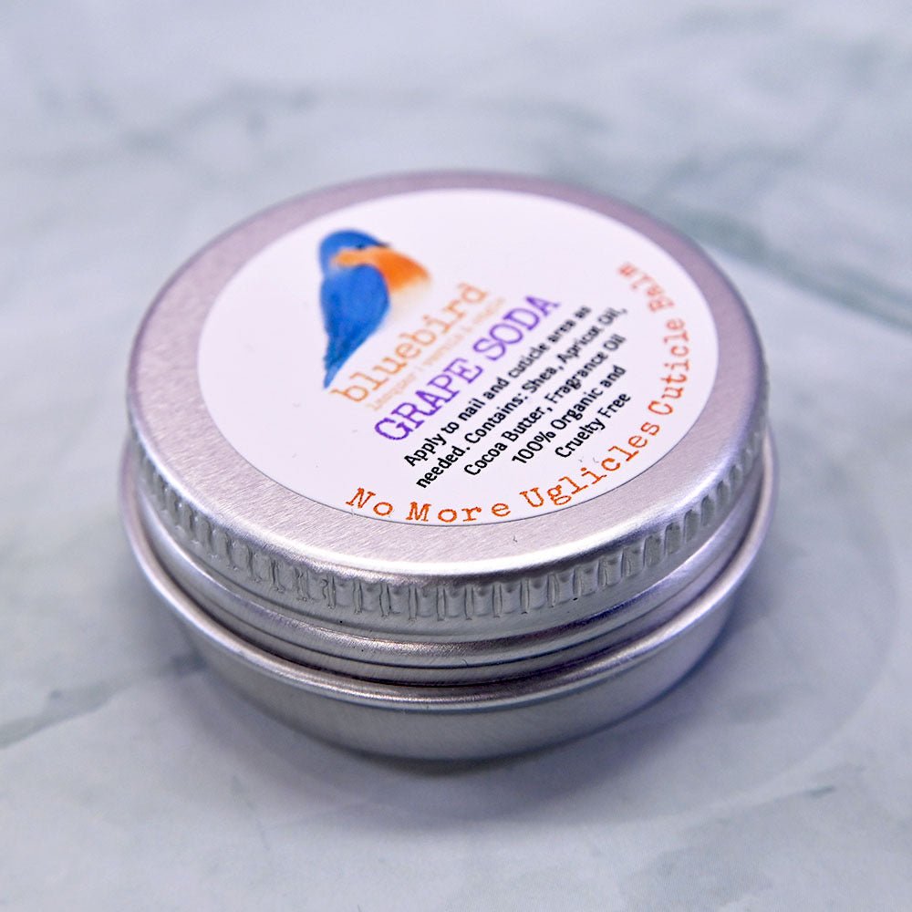 Cuticle Balm by Bluebird | No More Uglicles Grape Soda