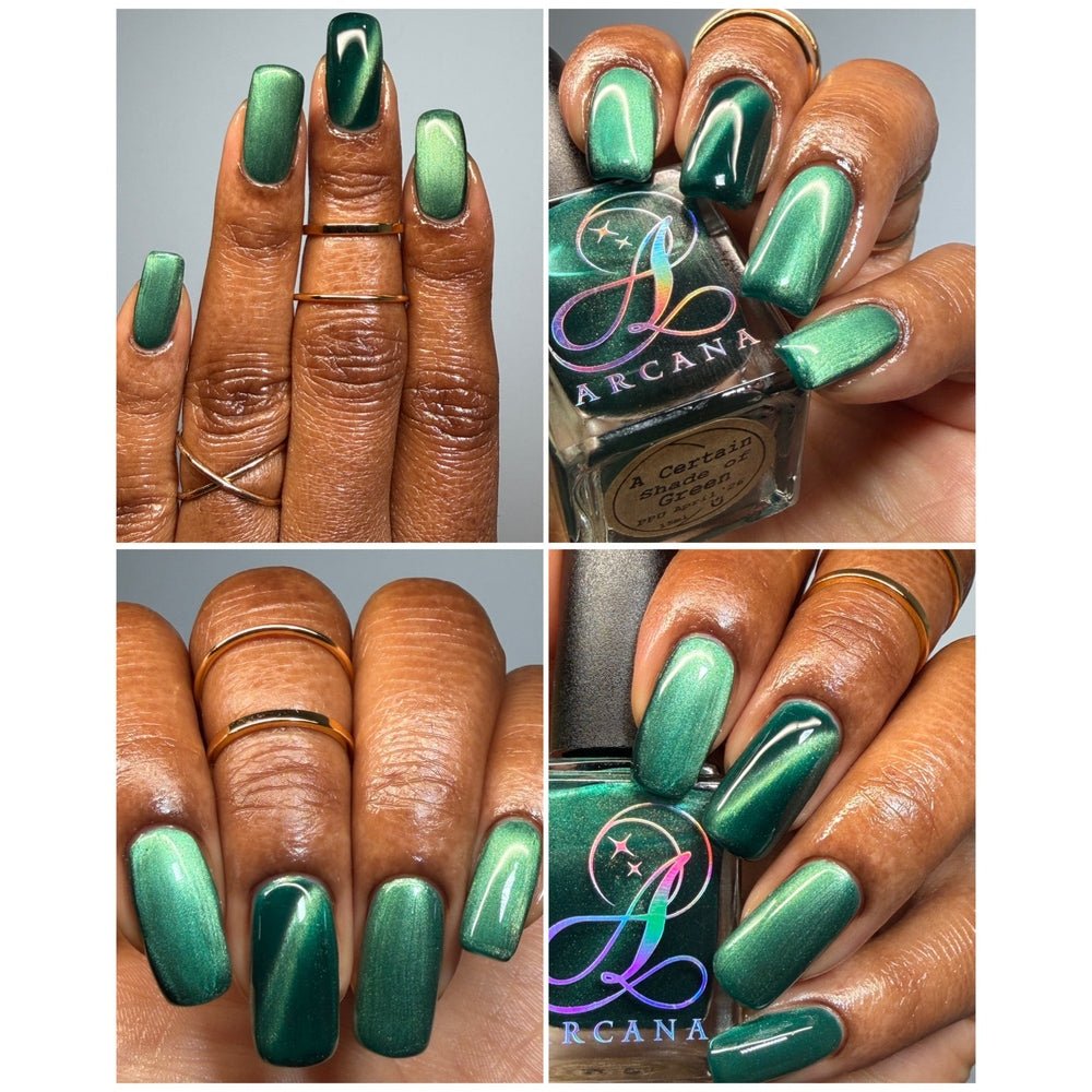 Arcana Lacquer | A Certain Shade of Green