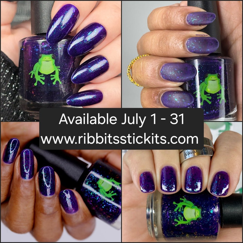 Ribbits Stickits | Blue-tifully Toxic