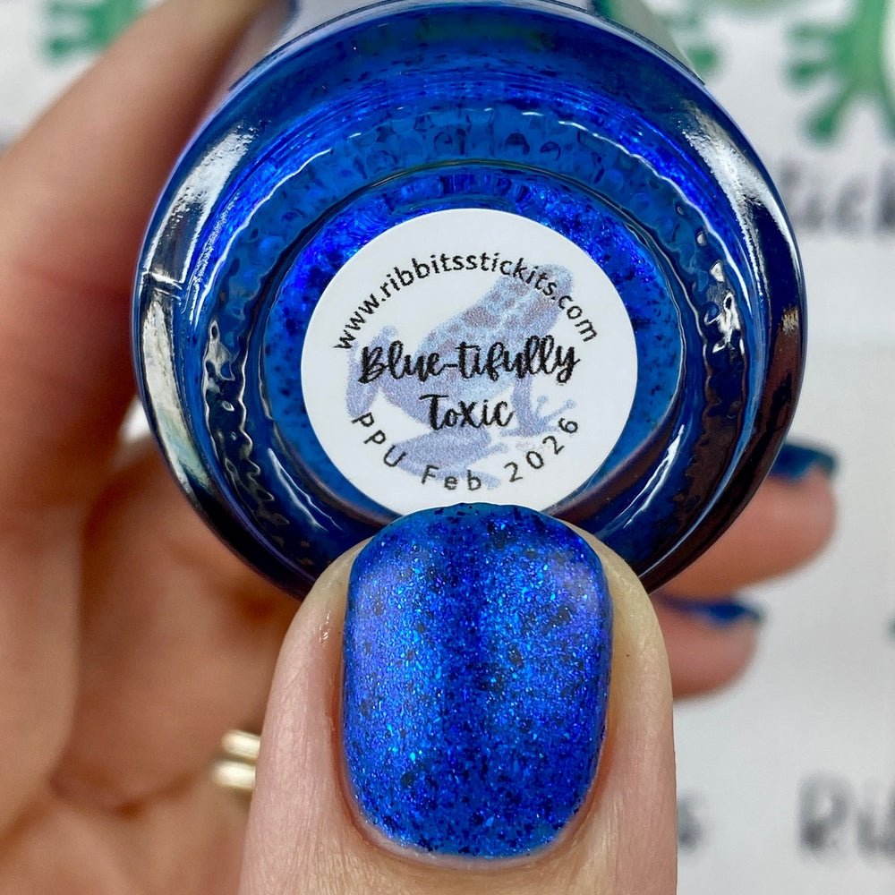 Ribbits Stickits | Blue-tifully Toxic