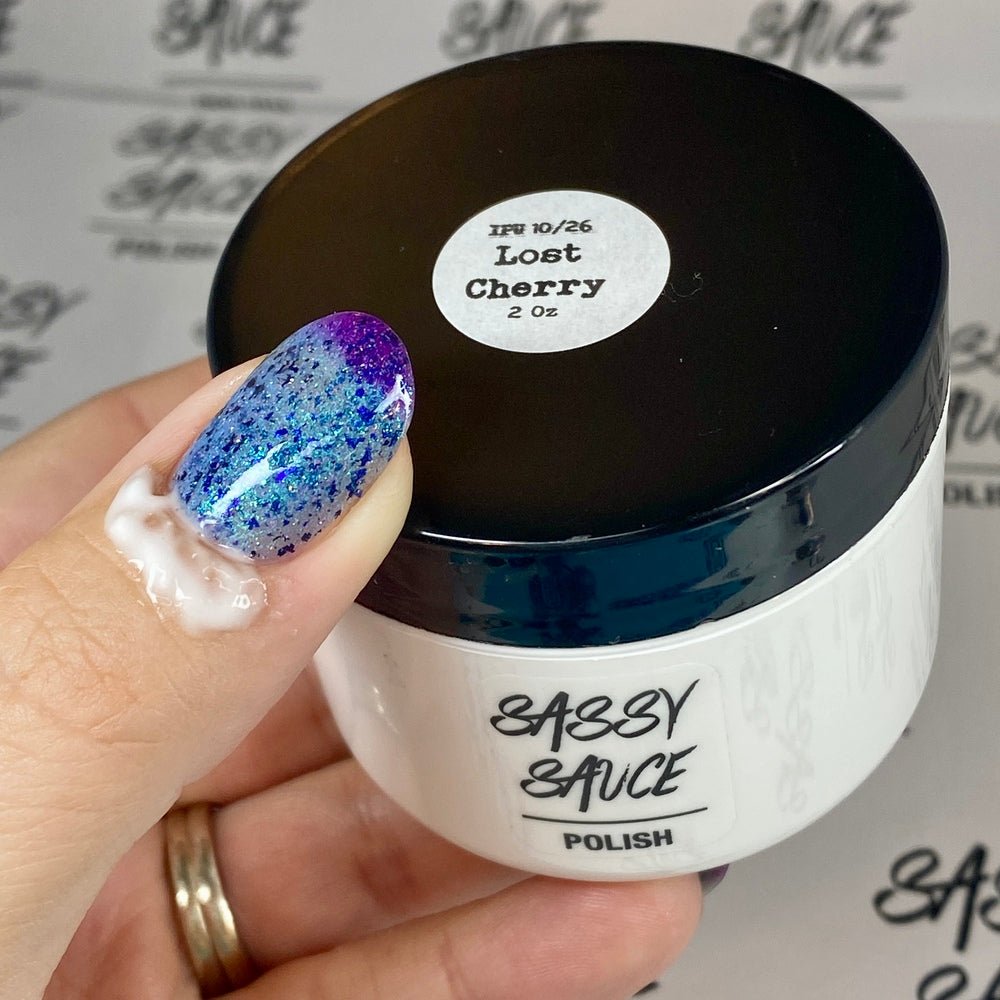 Cuticle Caviar by Sassy Sauce Polish |  Lost Cherry