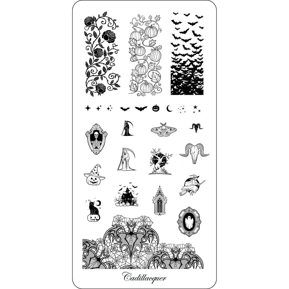 Stamping Plate by Cadillacquer | Halloween