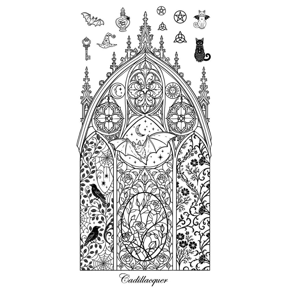 Stamping Plate by Cadillacquer | Whimsigoth