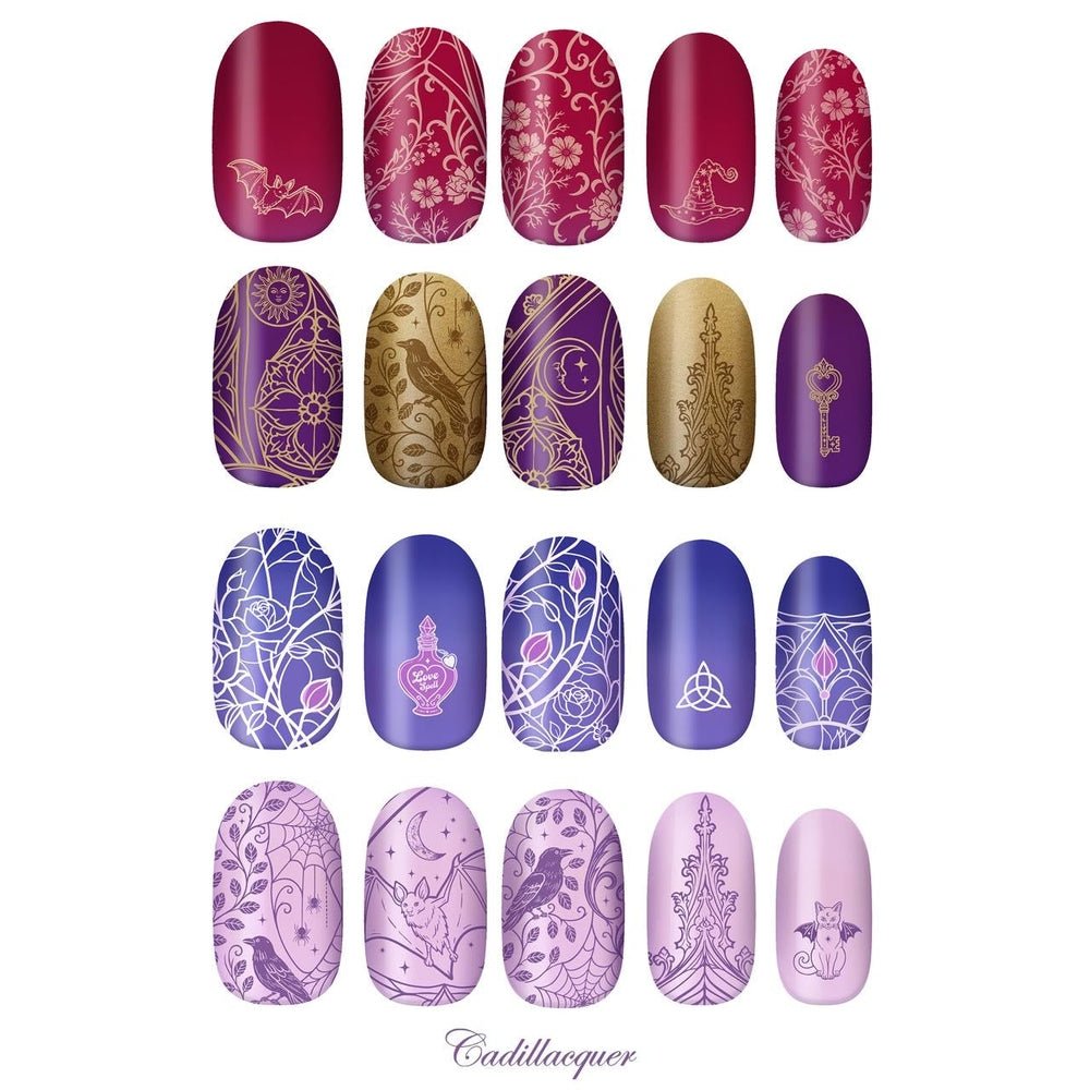 Stamping Plate by Cadillacquer | Whimsigoth