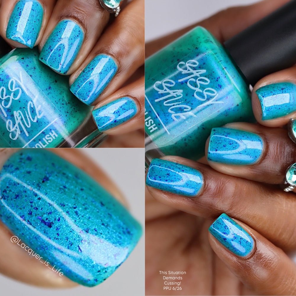 Sassy Sauce Polish | This situation demands cussing!