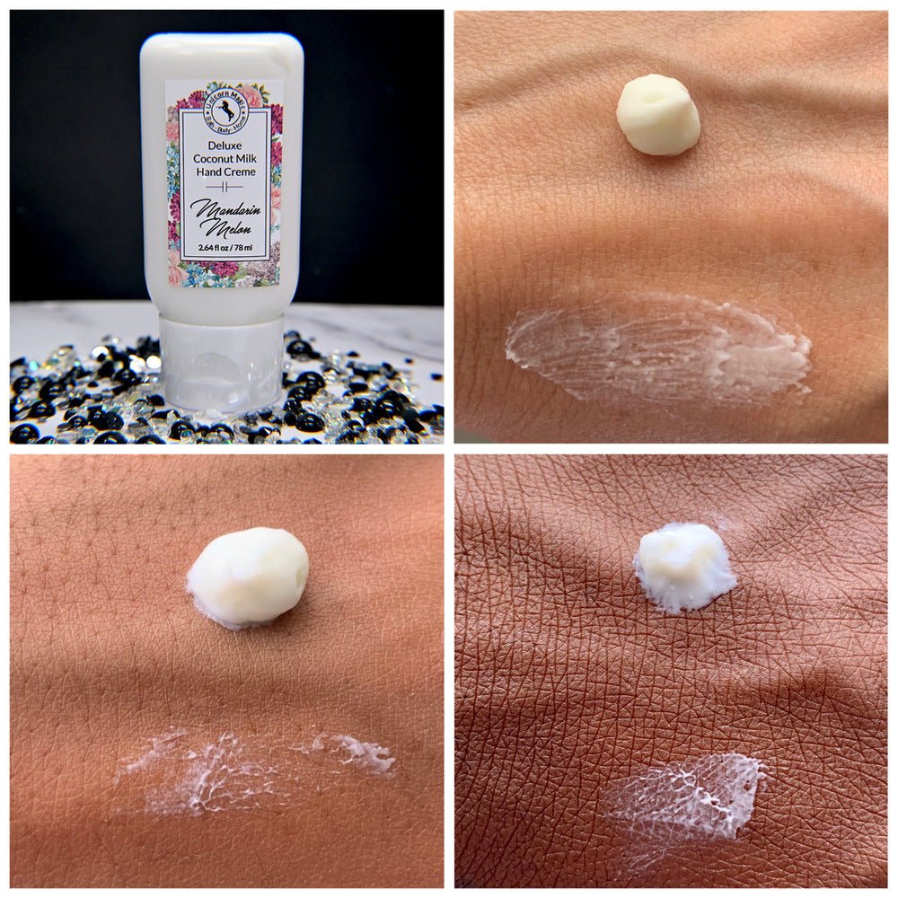 Unicorn Magic Skincare | Deluxe Coconut Milk Hand creme scented in Mandarin Melon