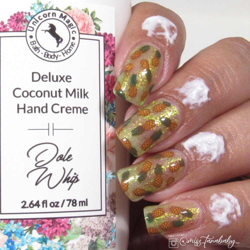 Unicorn Magic Skincare | Deluxe Coconut Milk Handcreme scented in Dole Whip