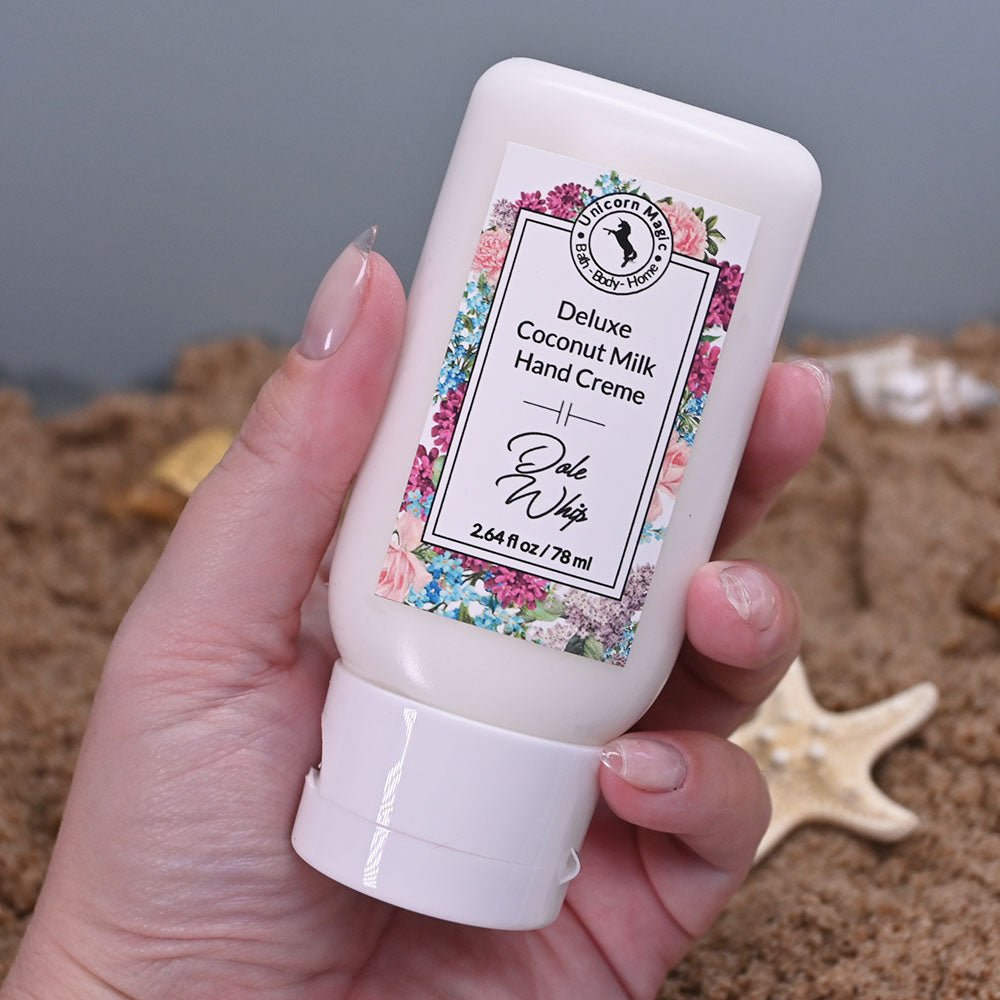 Unicorn Magic Skincare | Deluxe Coconut Milk Hand creme scented in Dole Whip