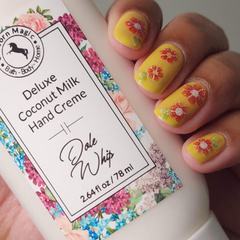 Unicorn Magic Skincare | Deluxe Coconut Milk Hand creme scented in Dole Whip