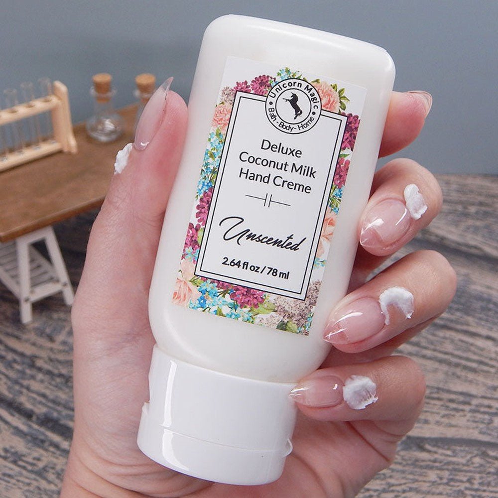 Unicorn Magic Skincare | Deluxe Coconut Milk Handcreme in Unscented