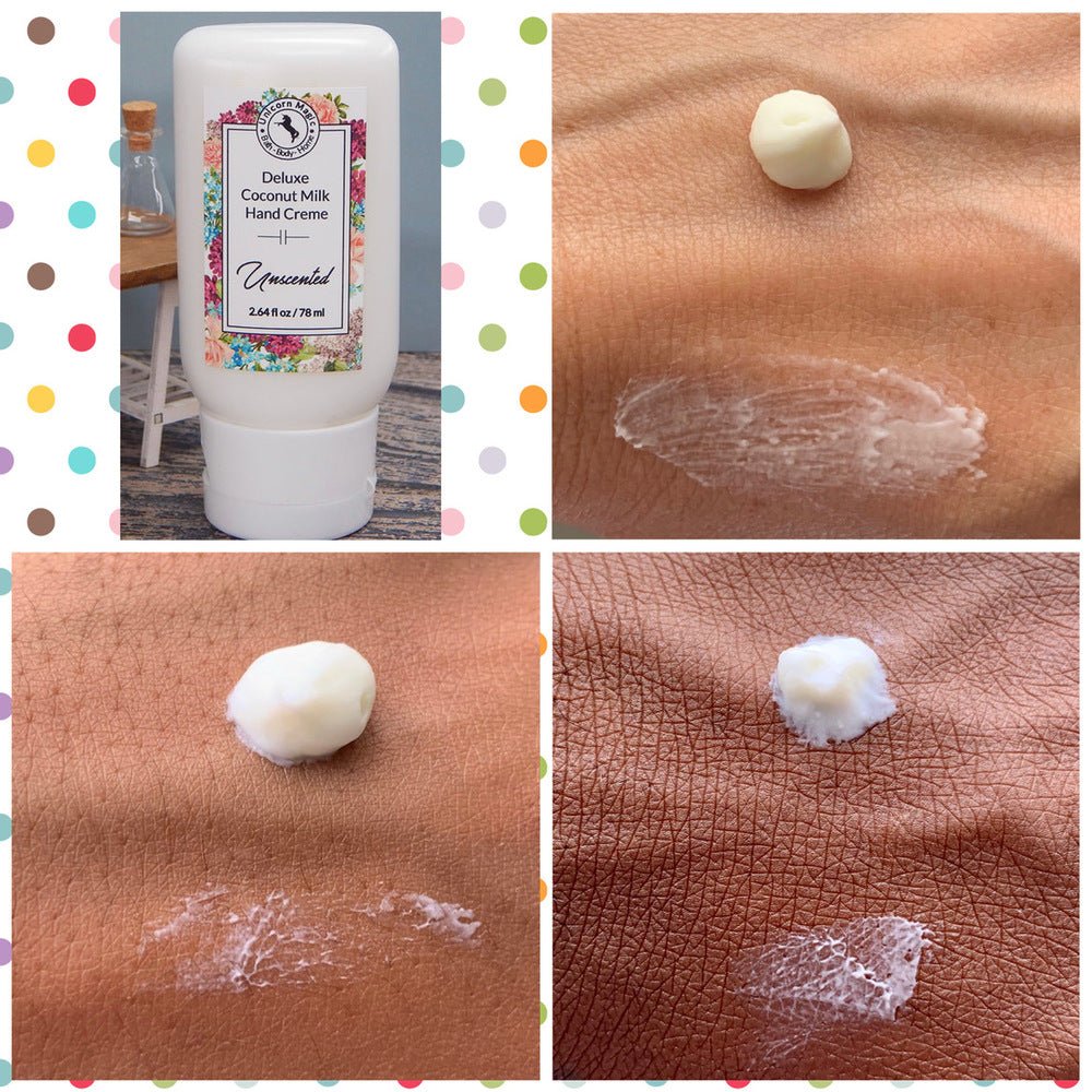 Unicorn Magic Skincare | Deluxe Coconut Milk Handcreme in Unscented