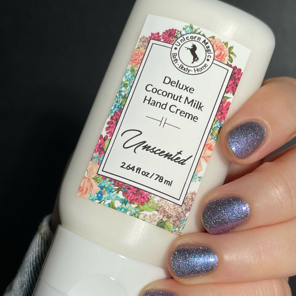 Unicorn Magic Skincare | Deluxe Coconut Milk Handcreme in Unscented