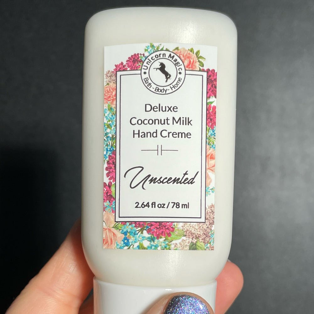 Unicorn Magic Skincare | Deluxe Coconut Milk Handcreme in Unscented