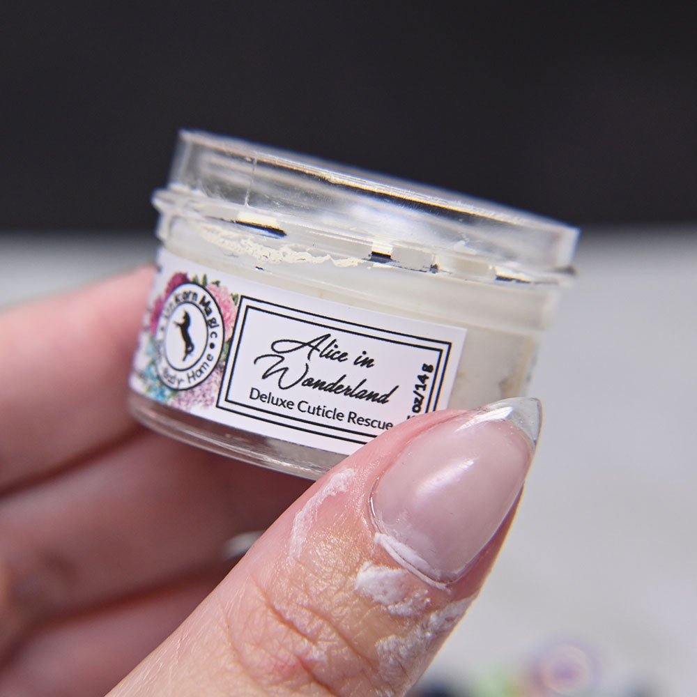 Unicorn Magic Skincare | Deluxe Cuticle Rescue scented in Alice in Wonderland