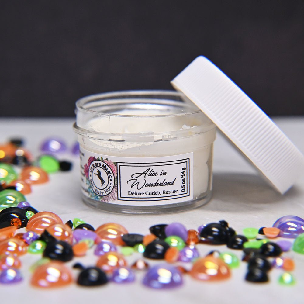 Unicorn Magic Skincare | Deluxe Cuticle Rescue scented in Alice in Wonderland