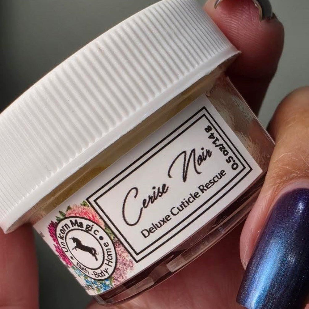 Unicorn Magic Skincare | Deluxe Cuticle Rescue scented in Cerise Noir