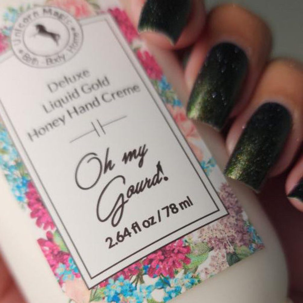 Unicorn Magic Skincare | Deluxe Liquid Gold Honey Handcreme scented in Oh my Gourd!