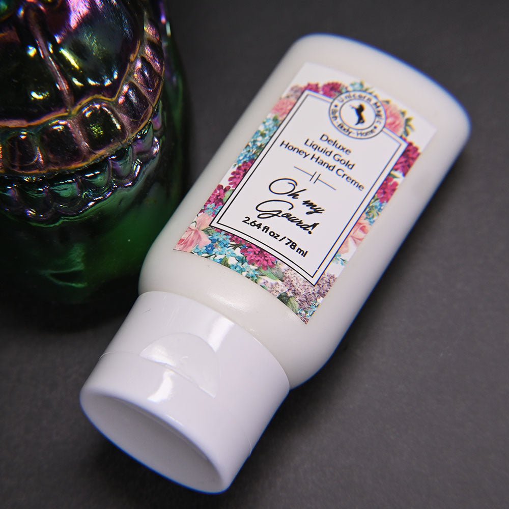 Unicorn Magic Skincare | Deluxe Liquid Gold Honey Handcreme scented in Oh my Gourd!