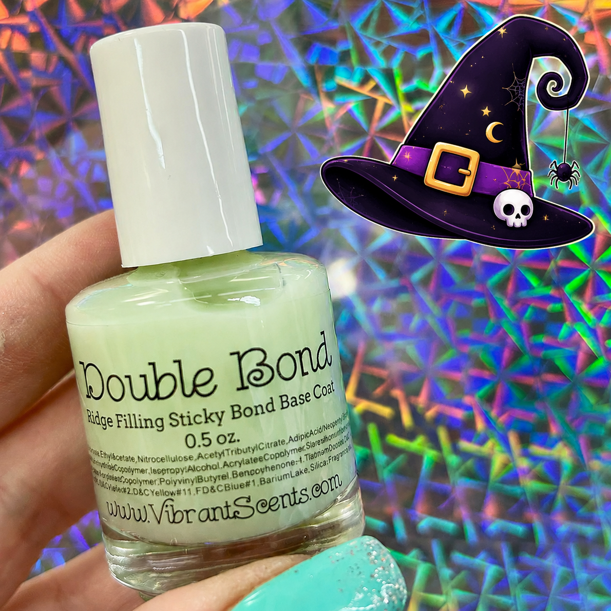 Base Coat by Vibrant Scents | Trick or Sweet - Scented Double Bond