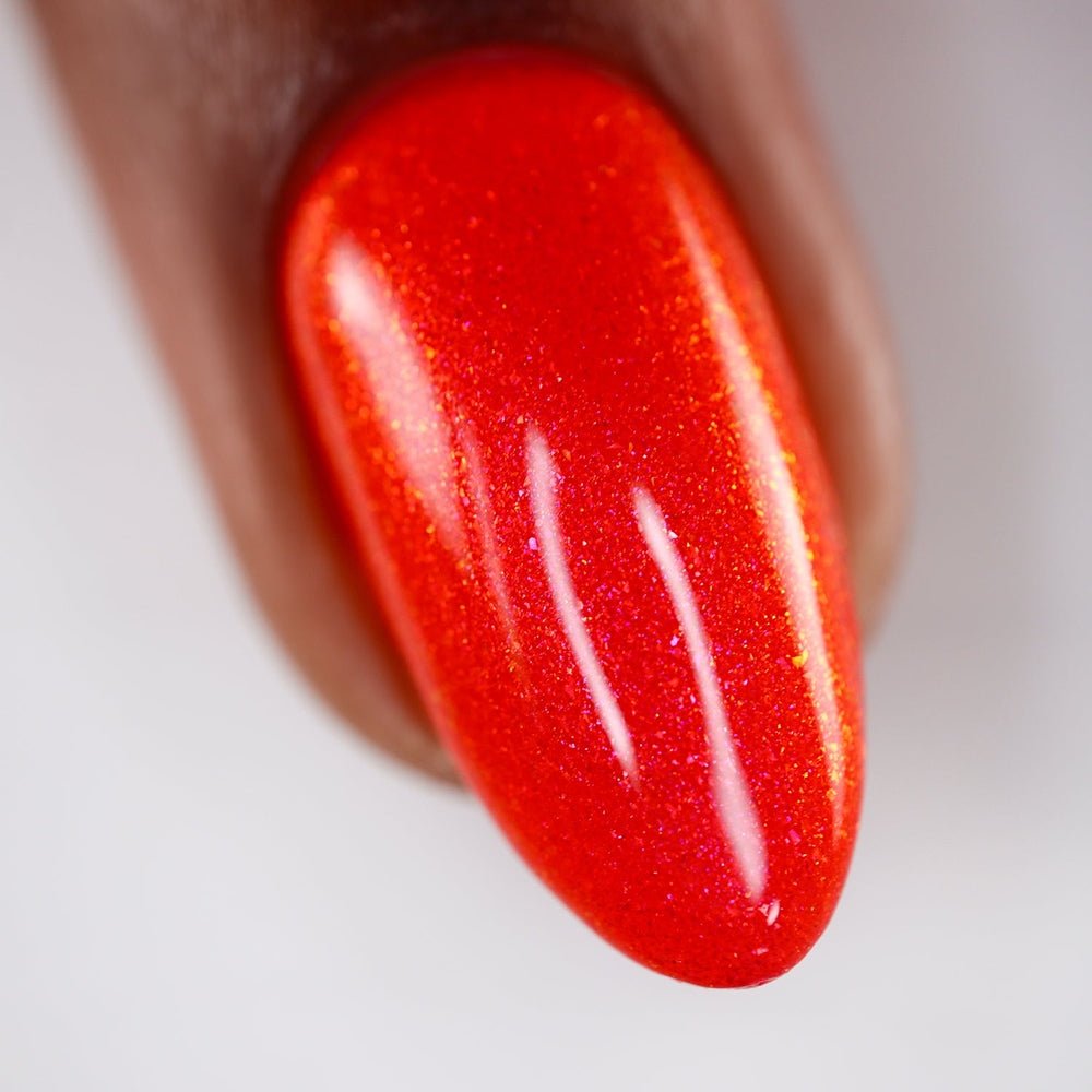 Cracked Polish | Blood Orange Sangria