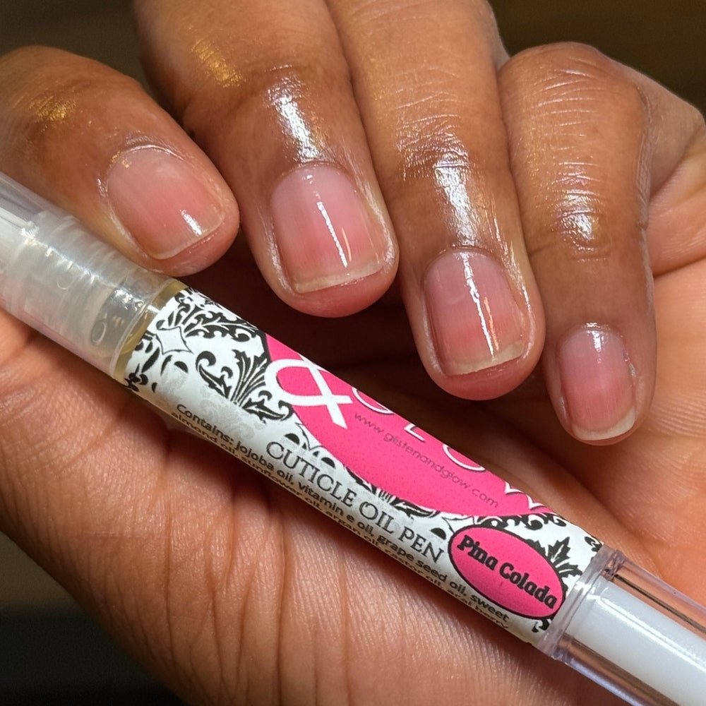 Cuticle Oil and Cuticle Remover Pens by Glisten & Glow