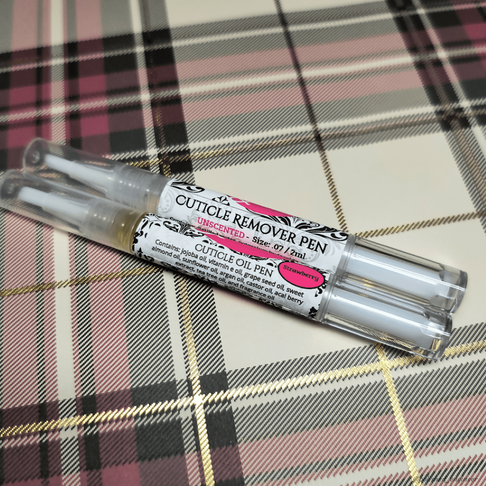 Cuticle Remover & Cuticle Oil Pen Duo by Glisten & Glow