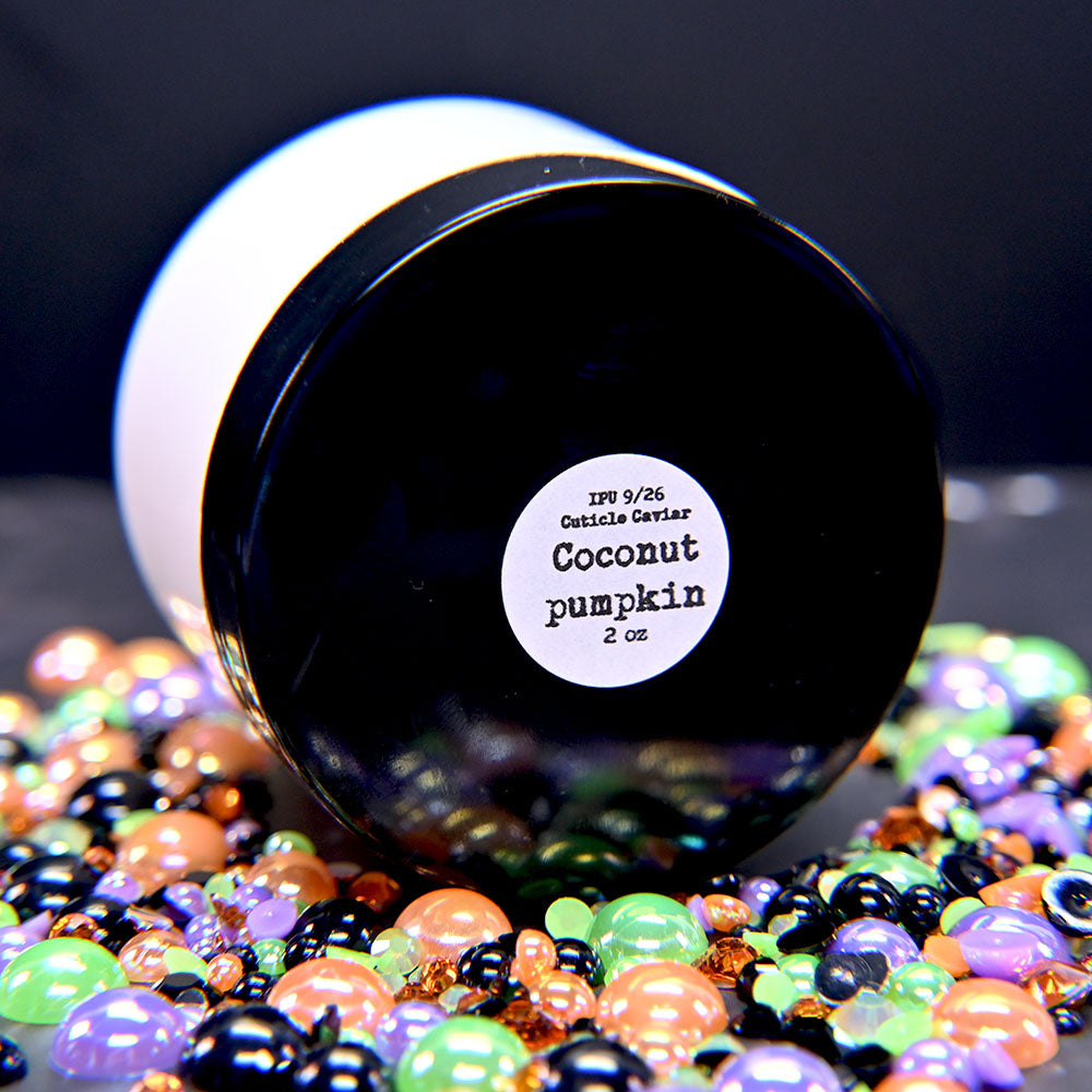 Cuticle Caviar by Sassy Sauce Polish | Coconut Pumpkin