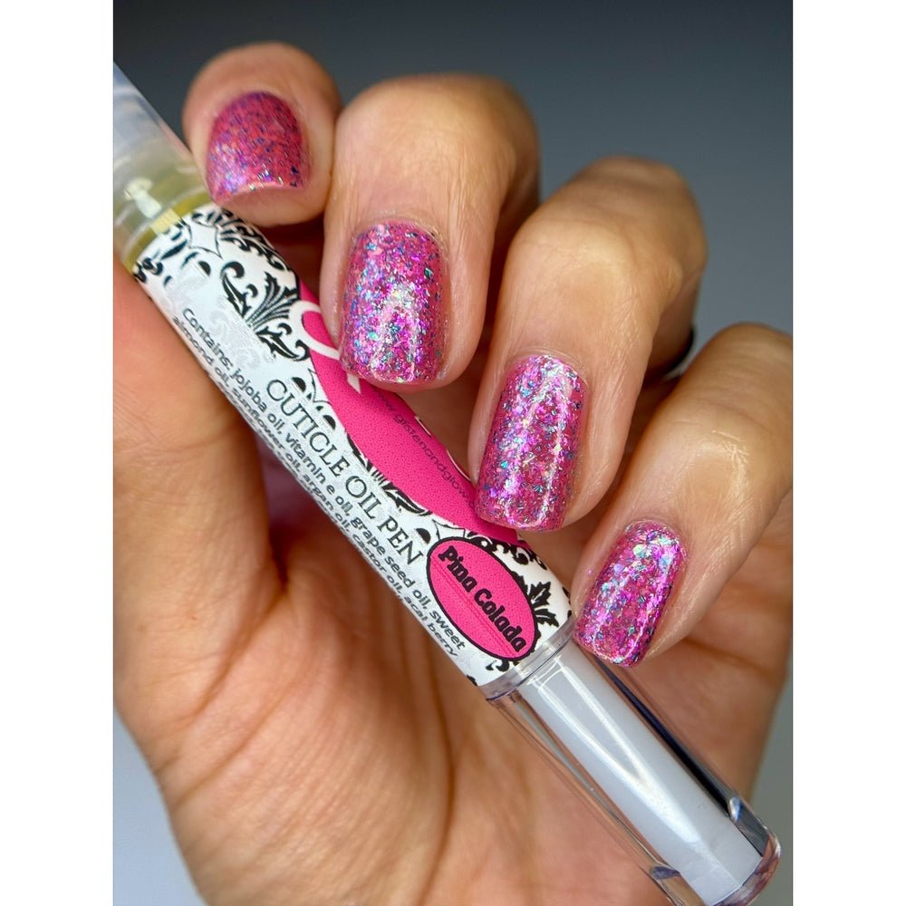 Cuticle Oil and Cuticle Remover Pens by Glisten & Glow