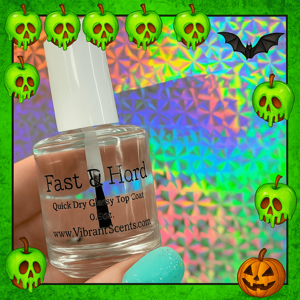 Top Coat by Vibrant Scents | The Witching Sour - Scented Fast & Hard