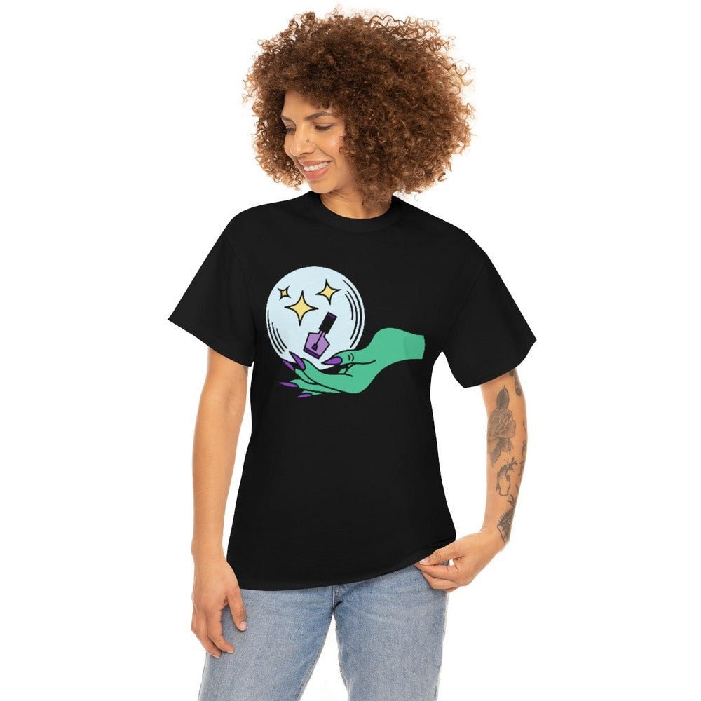 Crystal Ball Unisex Heavy Cotton Tee