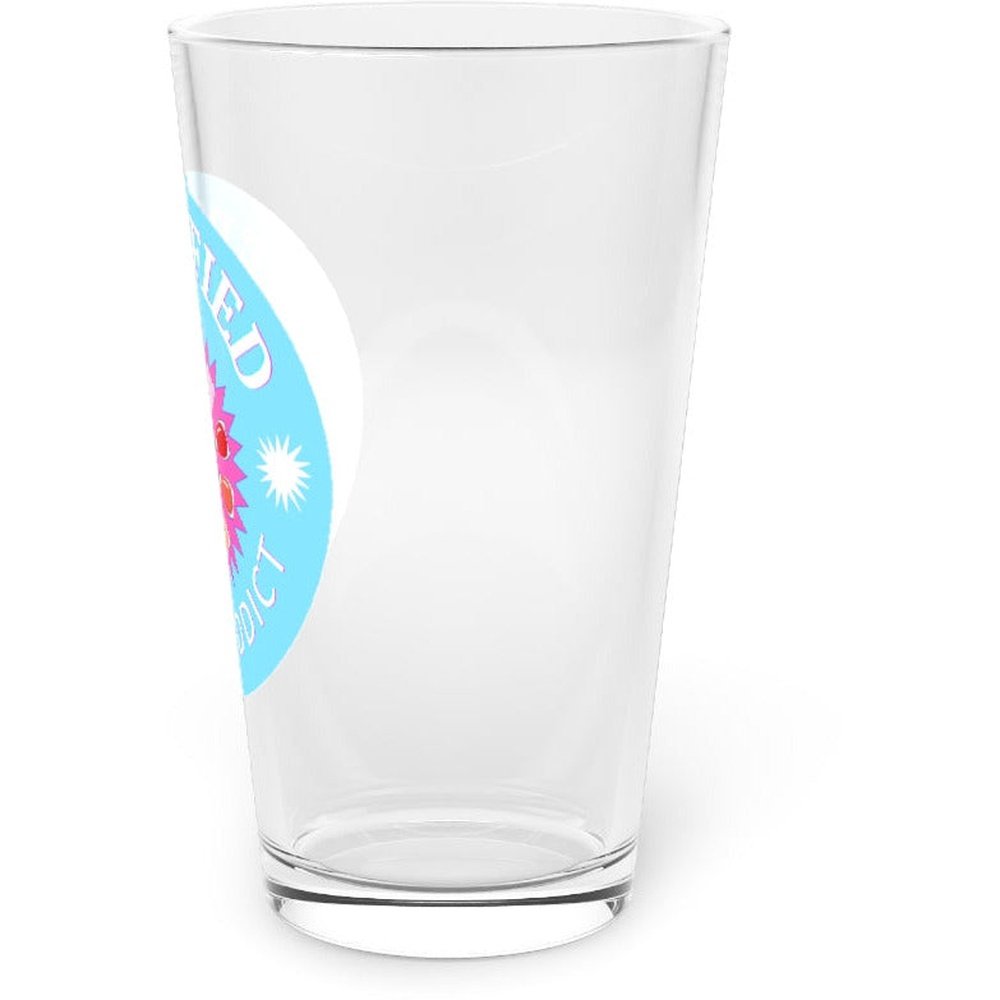 Pint Glass, 16oz, Certified Polish Addict