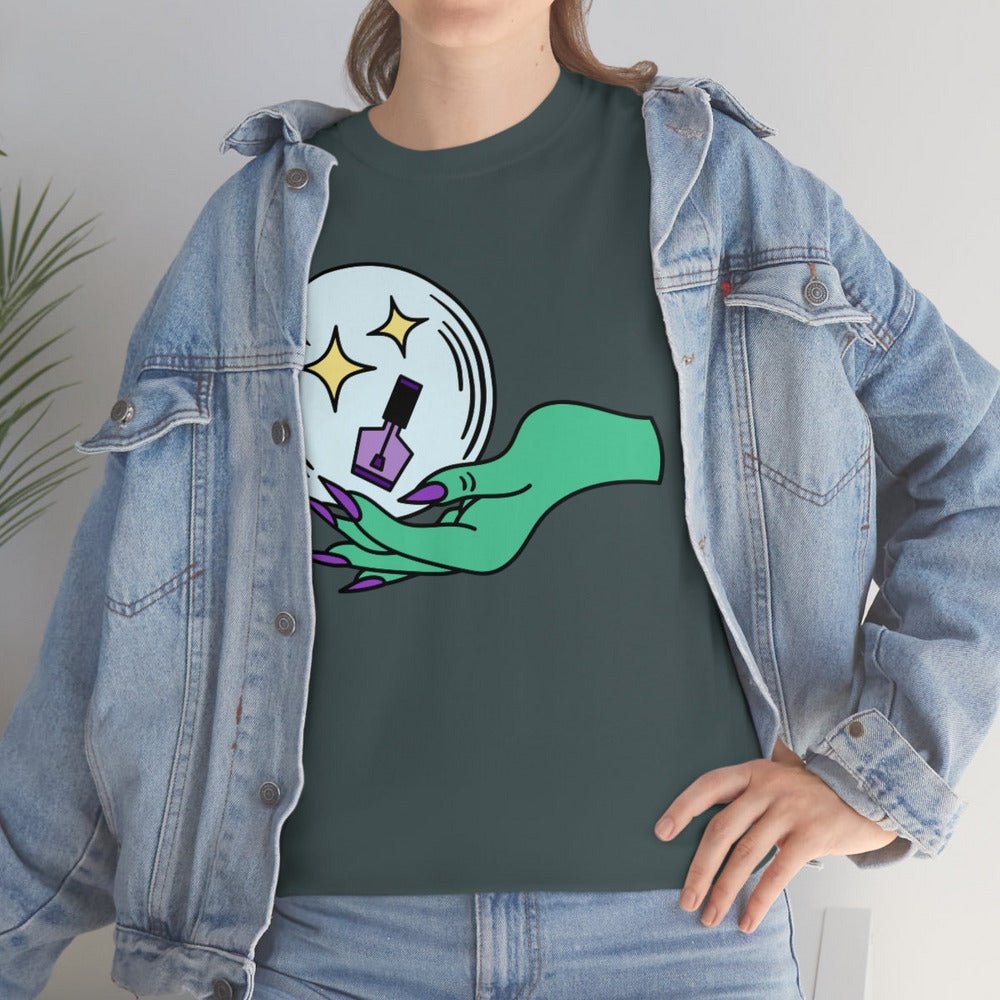 Crystal Ball Unisex Heavy Cotton Tee