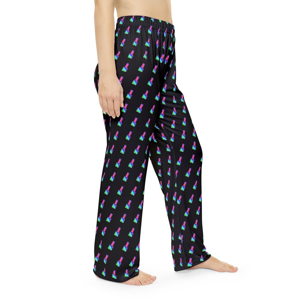 Women's Pajama Pants - Rainbow Bottle