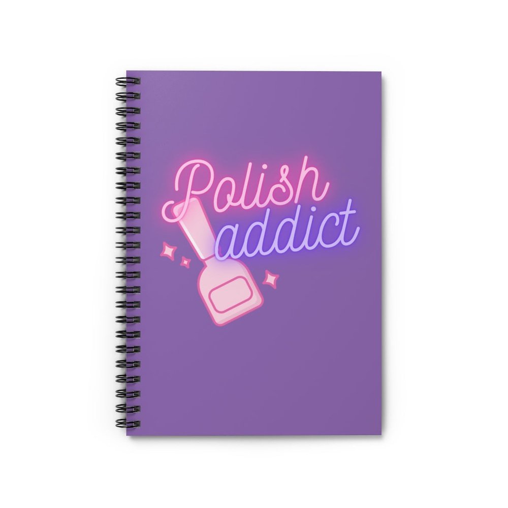 Polish Addict | Spiral Notebook - Ruled Line